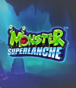 Explore the eerie depths with the Monster Superlanche game by Pragmatic Play, featuring a bright and playful monster logo set against a shadowy cave background. This graphic portrays the thrilling experience of a monster-themed game, perfect for those who enjoy quirky themes, offering a unique play experience. 