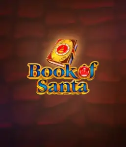 Experience the festive spirit with Book of Santa slot by Endorphina, featuring an elegant golden book emblazoned with Santa's iconic image. This graphic conveys the warmth and excitement of Christmas, set against a warm red background. Great for players looking to get into the holiday spirit, offering a delightful escape. 